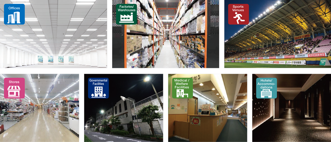 Installed in Various Facilities