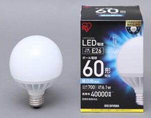 G形LED電球(40,000時間寿命表示のある商品)