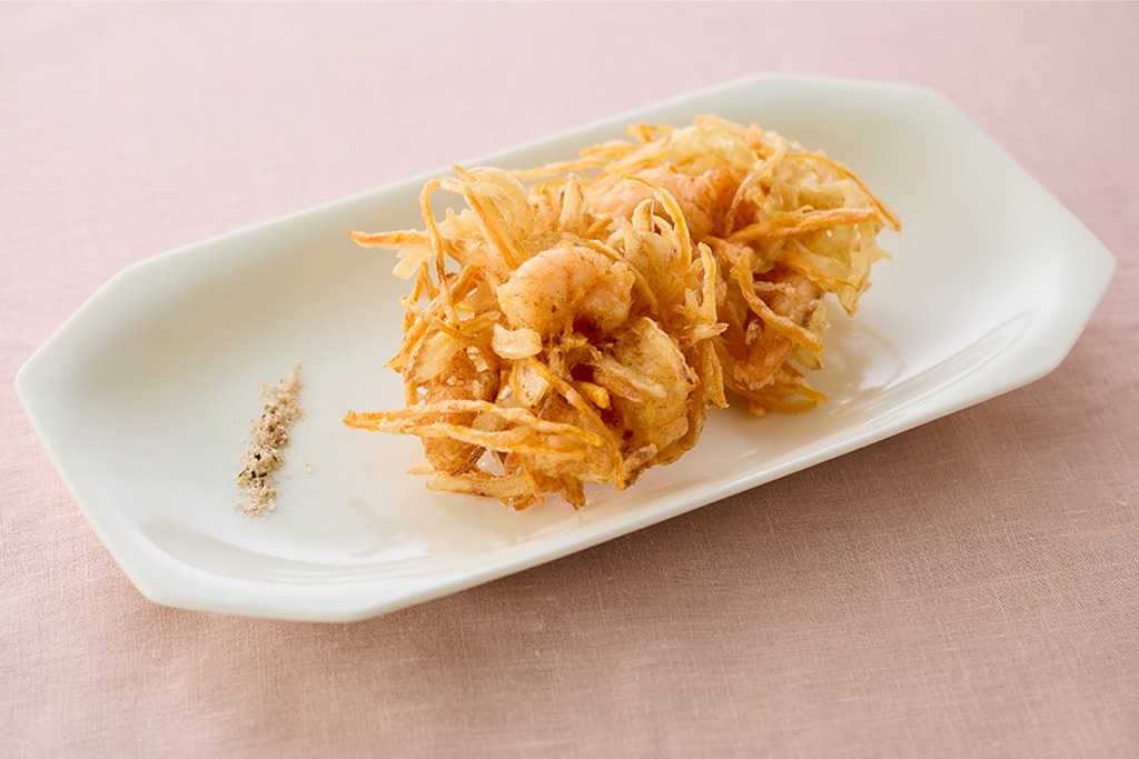 自家製かき揚げ