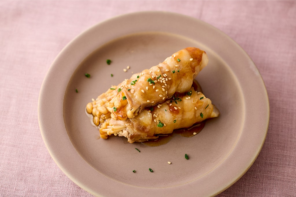 エノキの肉巻き