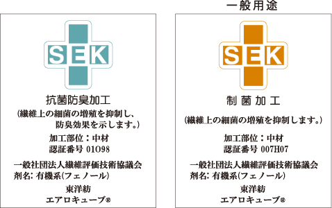 2つのSEK基準にも合格  