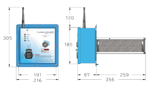 PlasmaGuard PRO™-アイリスエディション空調ダクトタイプ-