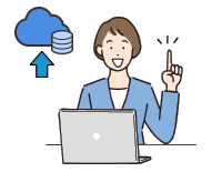 クラウドで一元管理ができて把握しやすい