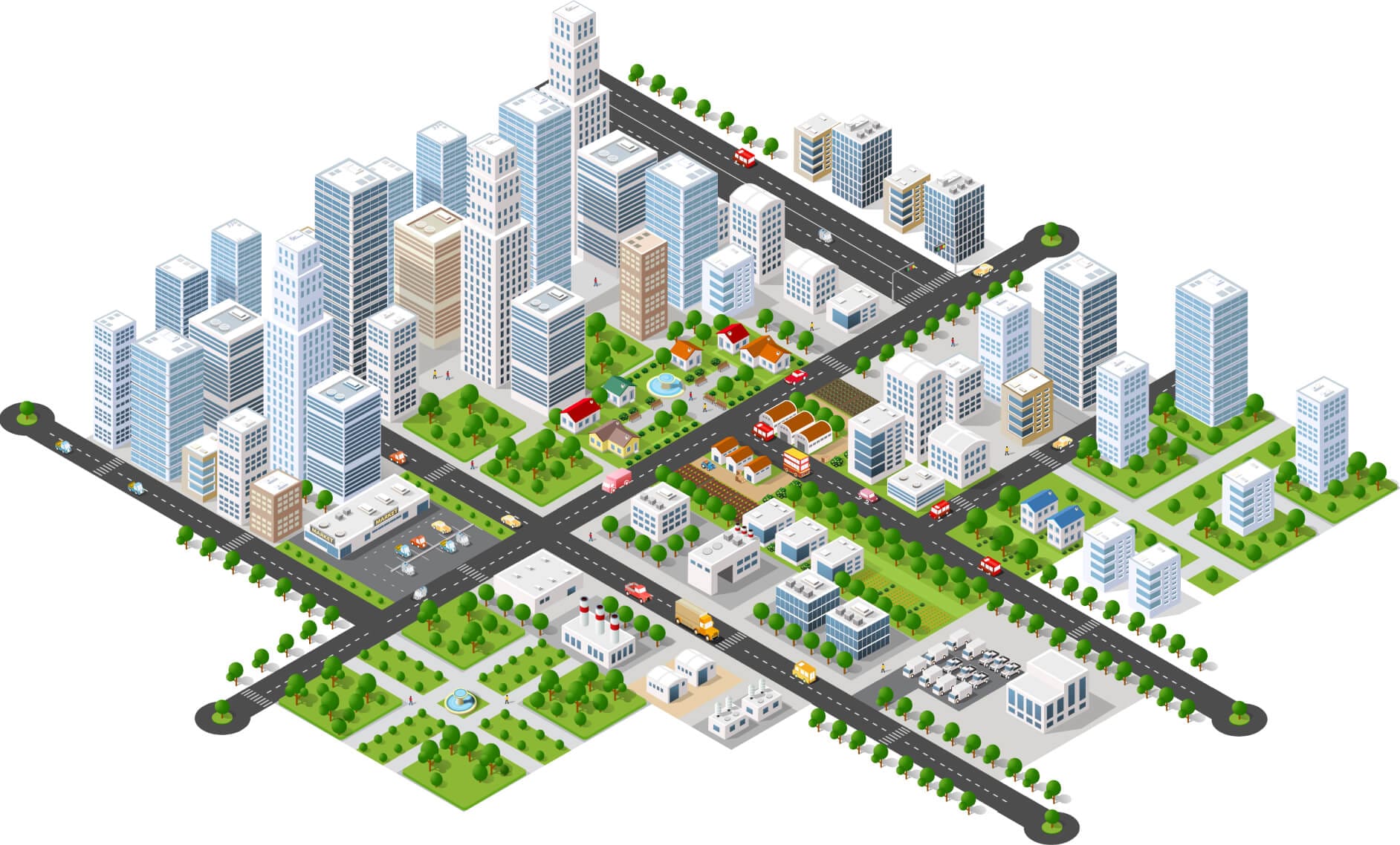 施設別にソリューションMAP