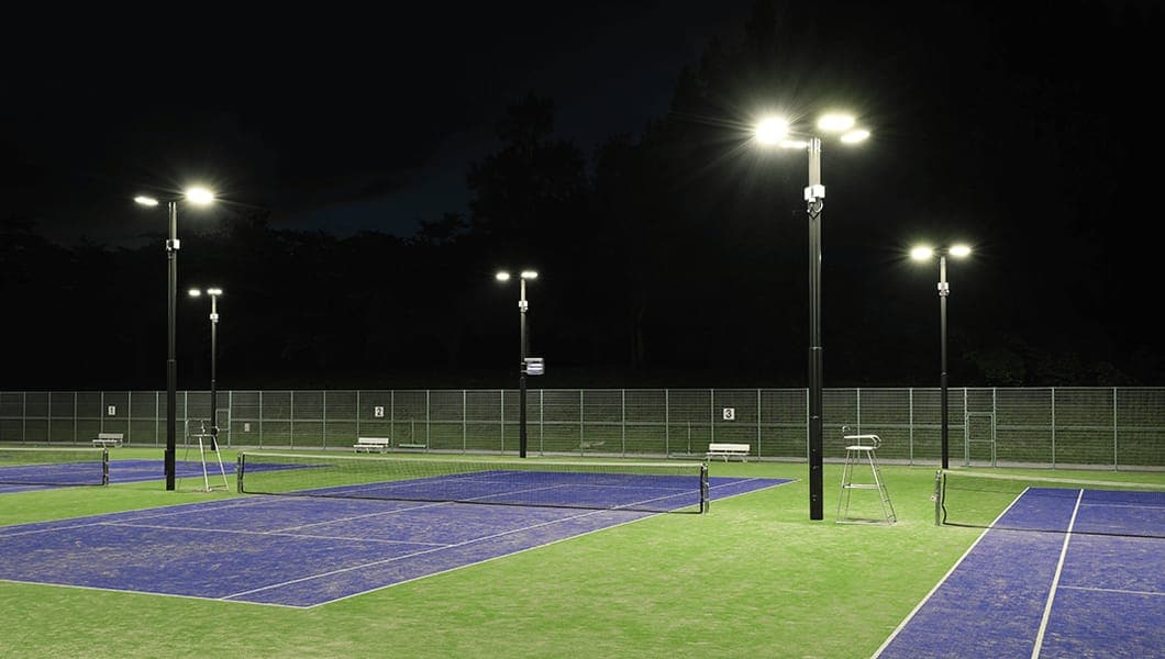 むつ運動公園テニスコート 様