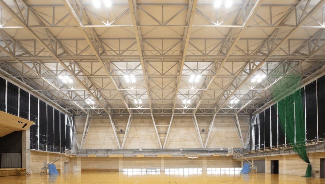 宇多津中学校体育館、デュアル・スポーツセンター 様