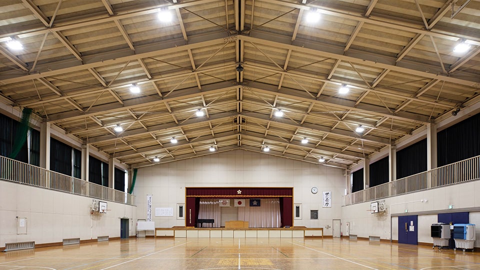 熊谷市立成田星宮小学校照明