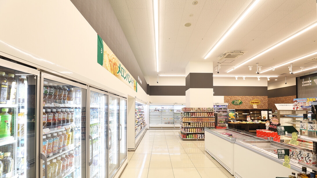 浜松町のデイリーヤマザキの店内。