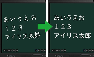 自動テキスト変換イメージ