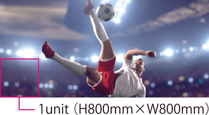 1unit（H800mm×W800mm）