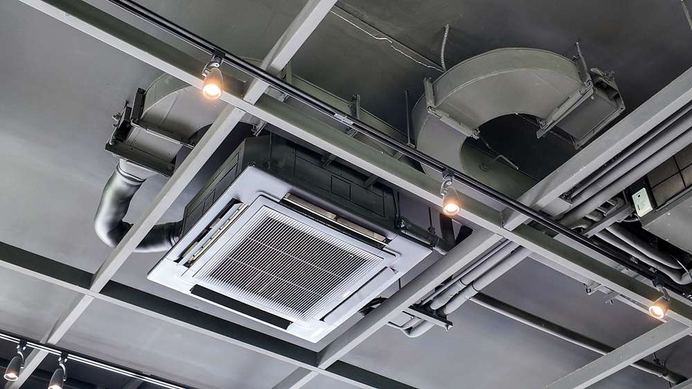 オフィスの空調システム