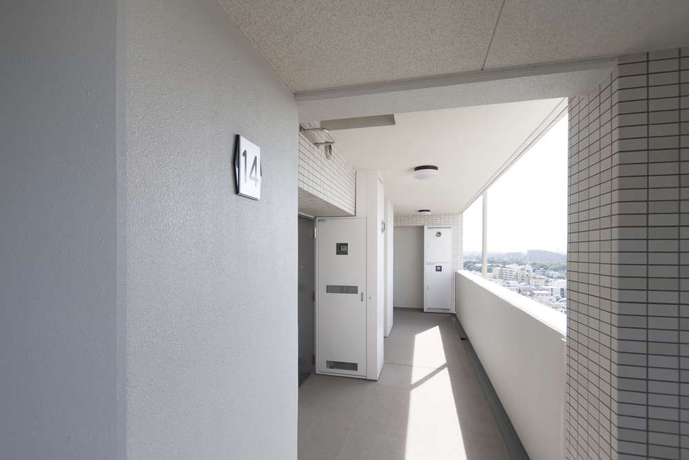 マンションの廊下