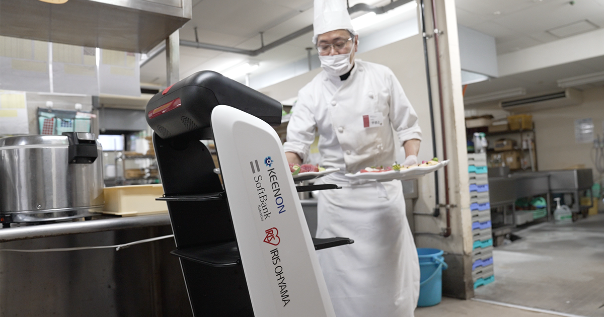 片山津温泉 New Maruyaホテル 様 Keenbot 納入事例 ロボティクス事業 アイリスオーヤマ