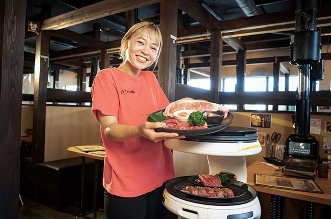 Serviのおかげで今まで以上にお客さまと接する機会が増えた