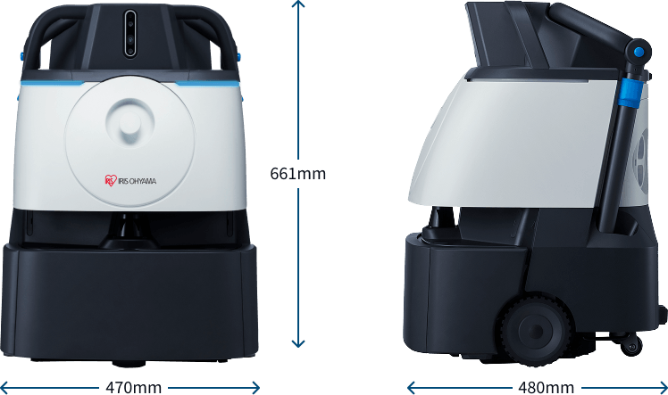 Whiz i（ウィズアイ）アイリスエディションの前からと横からのイメージ