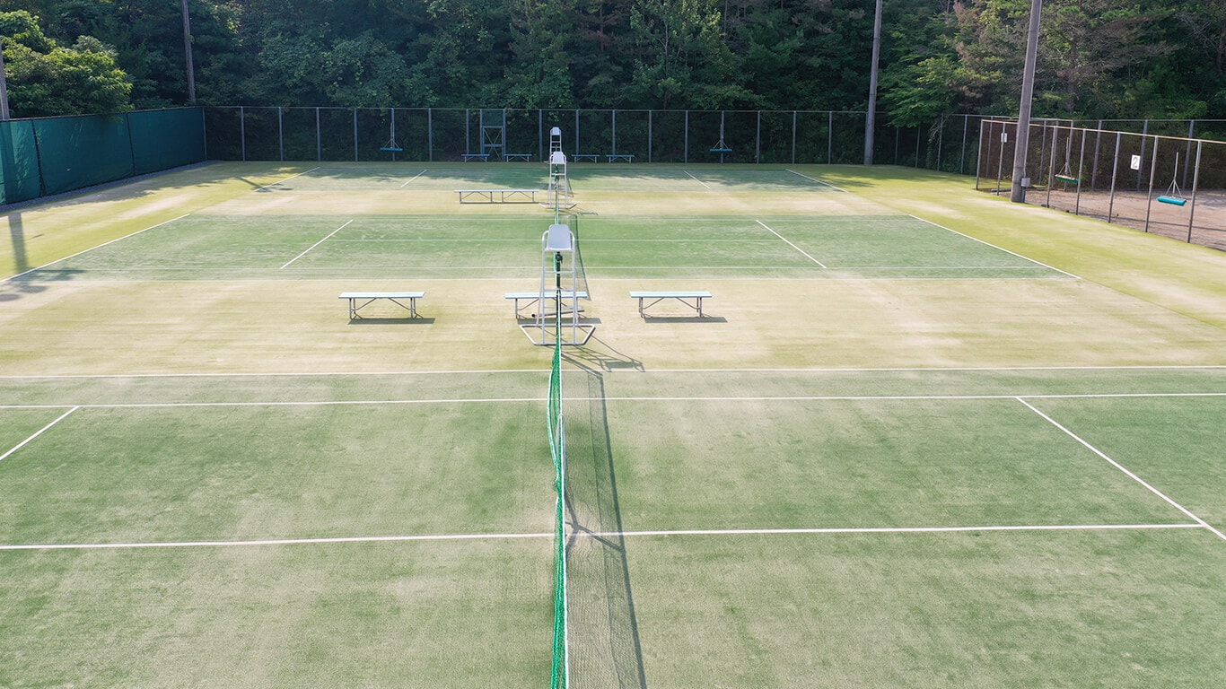 長船スポーツ公園 テニスコート 様（岡山県）
