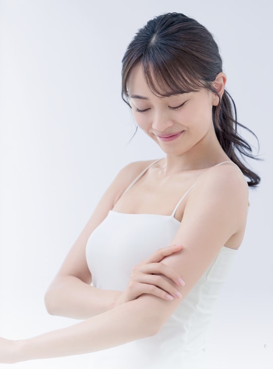 うるおいで満たされた肌へ