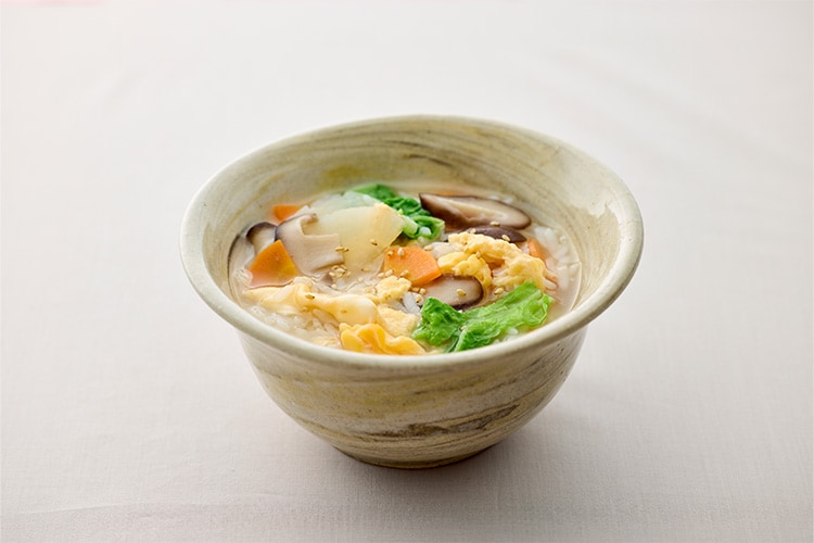 野菜たっぷり雑炊