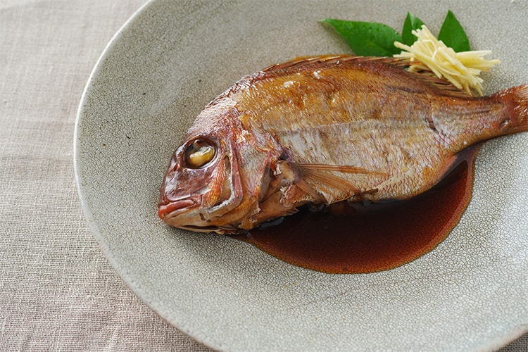 タイの煮つけ
