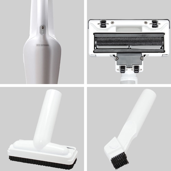 充電式スティッククリーナー 40分 ニッケル水素電池 Esc 7dck シルバー ピンク ブルー スティッククリーナー ハンディークリーナー 掃除機一覧 生活家電 商品情報 アイリスオーヤマ