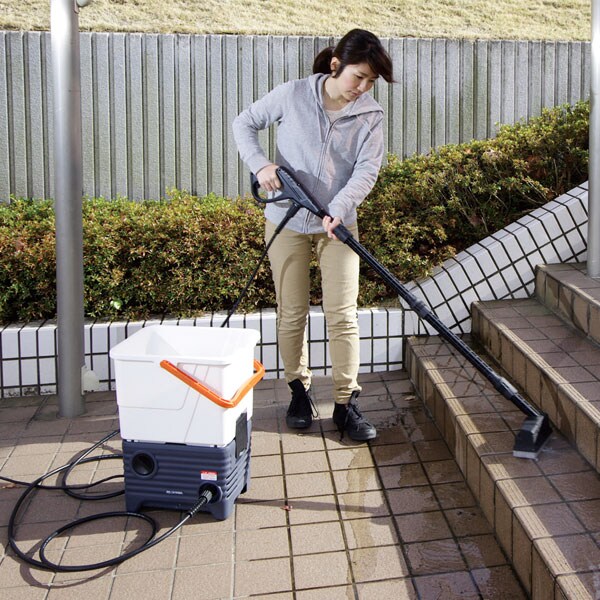 タンク式高圧洗浄機ベランダセット Sbt 512v 高圧洗浄機 アイリスオーヤマ