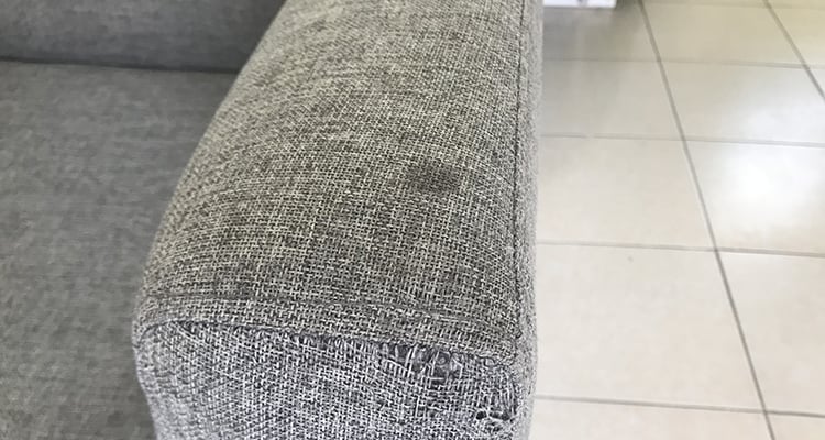 ショック…！布を汚してしまったら