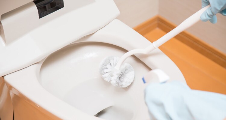 基本のトイレブラシ＋あると便利なミニワイパー