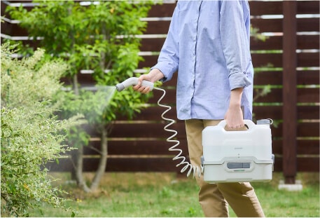 植物の水やりに最適。