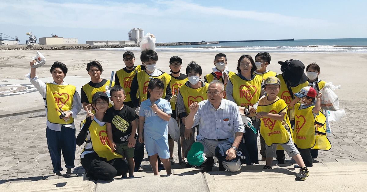 春の海ごみゼロウィーク　福島県内一斉清掃活動in南相馬市への参加