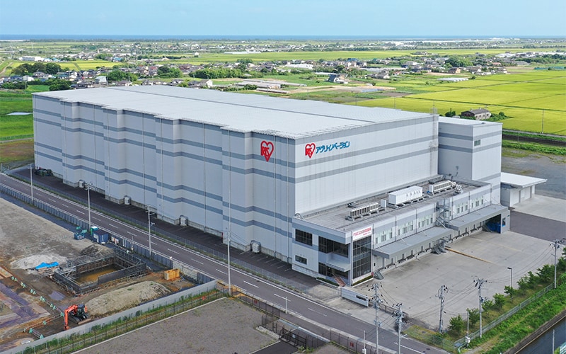 生鮮米の加工を行うアイリスアグリイノベーション株式会社 亘理工場