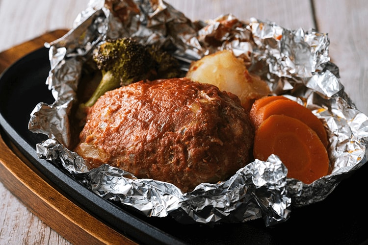 包み焼きハンバーグ