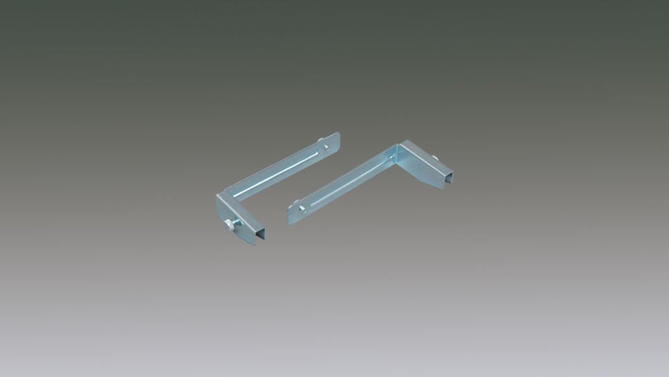 LED棚下照明ｽﾘﾑ 別売ｽﾗｲﾄﾞ金具0°ｾｯﾄ KSSK-S商品画像