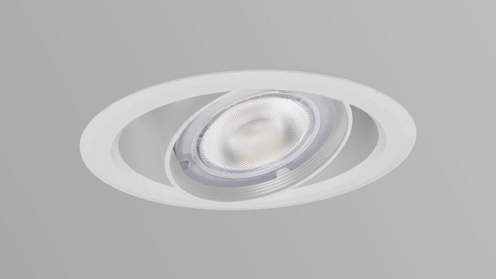 LEDﾕﾆﾊﾞｰｻﾙﾀﾞｳﾝﾗｲﾄCOB 埋込穴径Ф125　１/2配光角60°4000K　調光対応 UV10W-60C2W-D商品画像