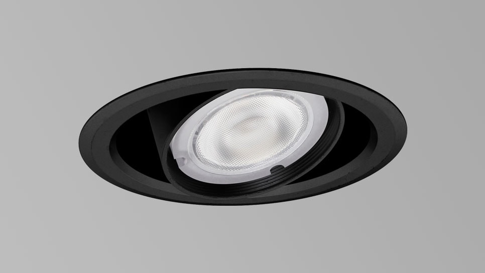 LEDﾕﾆﾊﾞｰｻﾙﾀﾞｳﾝﾗｲﾄCOB UV15 埋込穴φ125 黒 UV15L30-30C2B-D商品画像