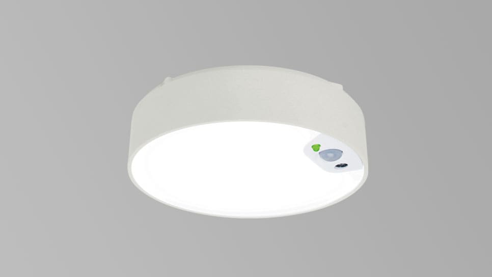 薄型直付LEDﾗｲﾄ 人感ｾﾝｻｰ付き　送り配線あり 1050N-SJ1-WMS-V2商品画像