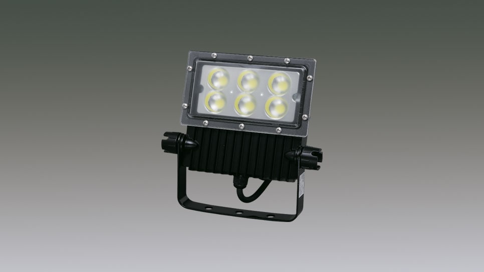 屋外LED照明 角型投光器63W IRLDSP63L2-M-BK商品画像