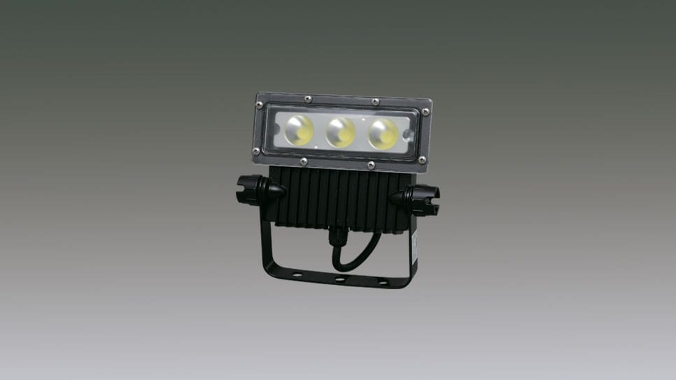 屋外LED照明 角型投光器37W IRLDSP37N2-N-BK商品画像