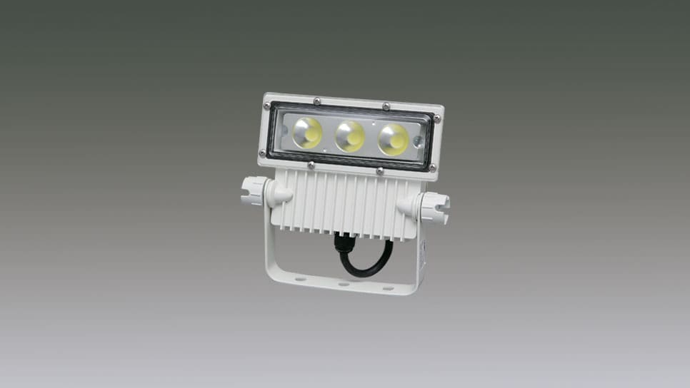 屋外LED照明 角型投光器37W IRLDSP37L2-M-W商品画像