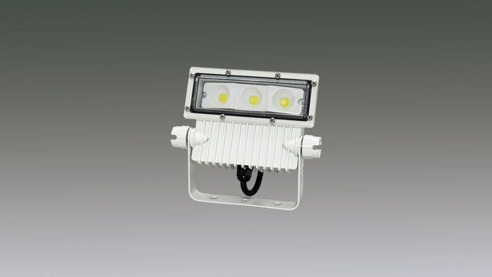 屋外LED照明 角型投光器37W IRLDSP37N2-W-W商品画像
