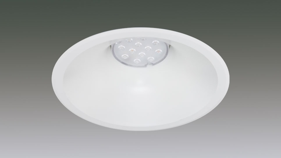 LEDﾀﾞｳﾝﾗｲﾄﾘﾆｭｰｱﾙﾀｲﾌﾟΦ200-Ф100 12灯 1/2配光角25°4000K　調光対応 DL12W-25RP20-10W-D商品画像