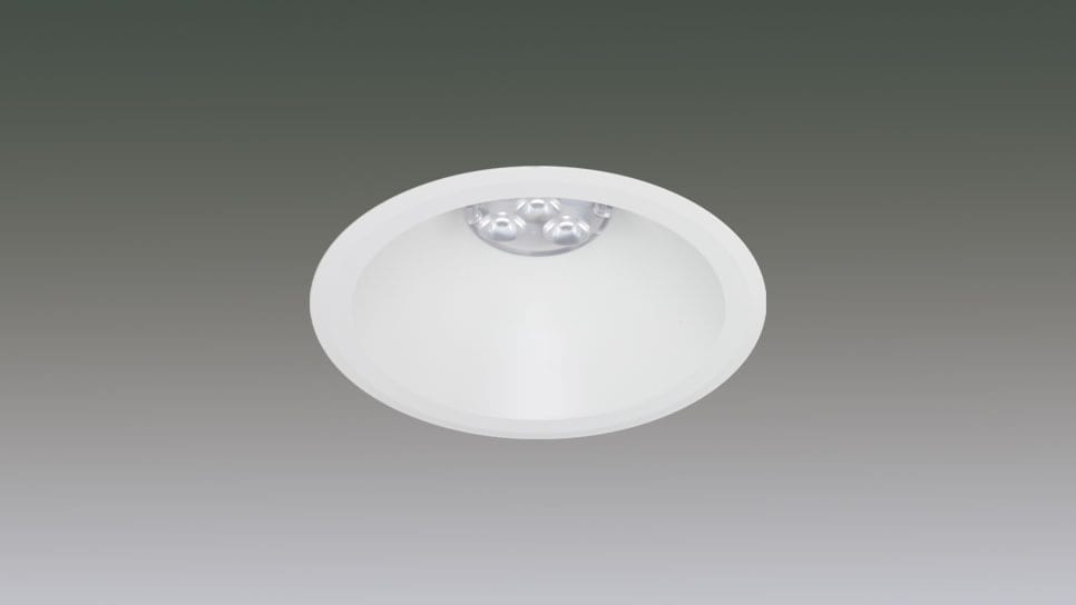LEDダウンライトリニューアルタイプΦ125-Ф75 5灯 1/2配光角25°3000K 調光対応
