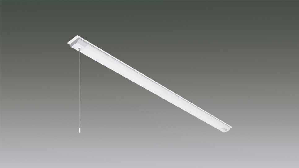 ﾗｲﾝﾙｸｽ 埋込型Cﾁｬﾝﾈﾙ回避型 ﾌﾟﾙｽｲｯﾁ付 非調光 40形  LX160F-62D-CH40-W90-PS商品画像