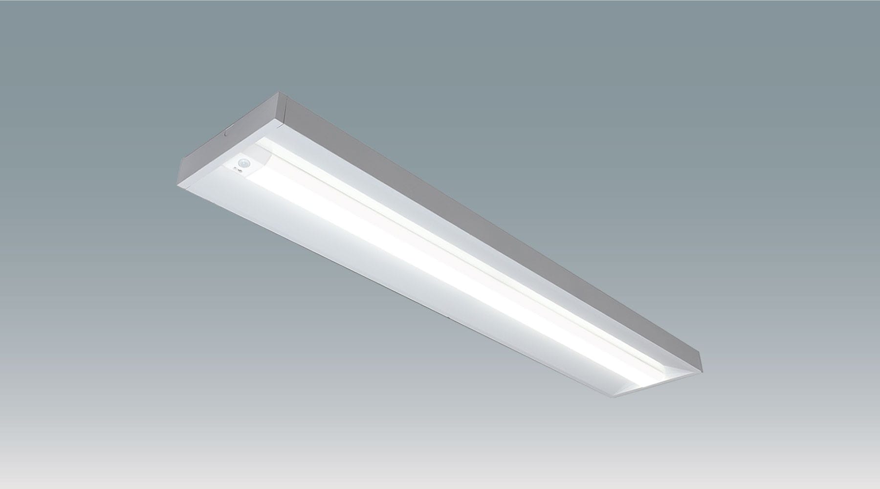ﾗｲﾝﾙｸｽ 直付下面開放型 人感ｾﾝｻｰ付 40形   LXF-64W-KK40-W250-MSLI商品画像