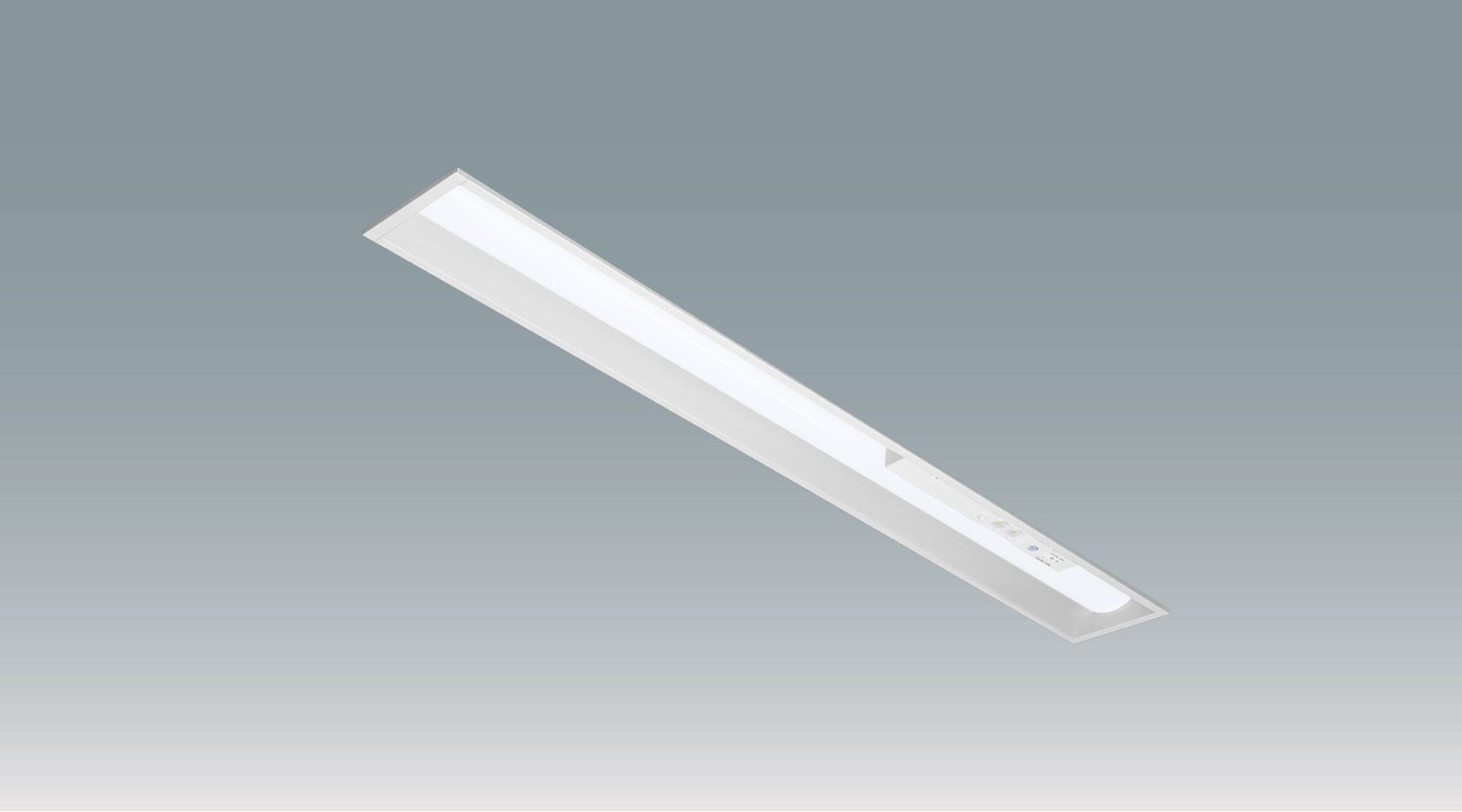 非常灯 LED一体型 電池内蔵 ﾗｲﾝﾙｸｽ 30分間定格型 埋込型 40形 幅150 非調光 IREL-LX4-170-25N-UK40-W170商品画像