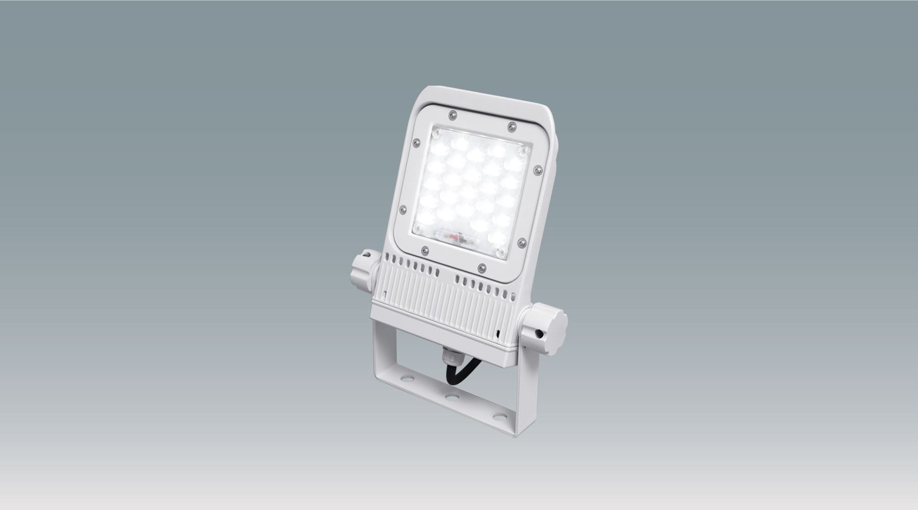 角型投光器　電球色　40W　横長 FLS-40W-WN-K3-R8-W商品画像