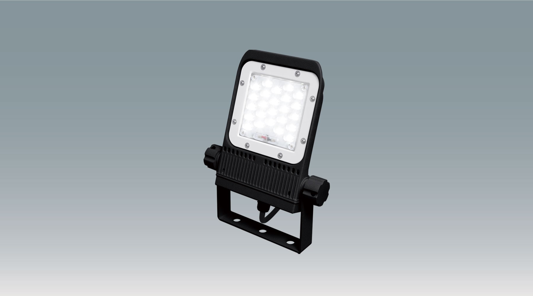 角型投光器　電球色　15W　横長 FLS-15W-WN-K3-R8-B商品画像
