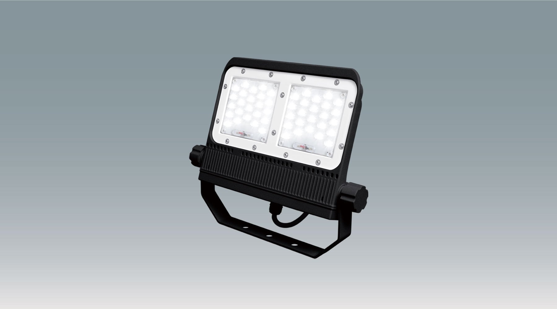 角型投光器　昼白色　65W　横長 FLS-65W-WN-K5-R7-B商品画像