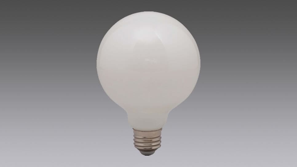 LEDﾌｨﾗﾒﾝﾄ球ボール電球　E26　60形相当　810lm　昼白色 LDG7N-G-FW商品画像