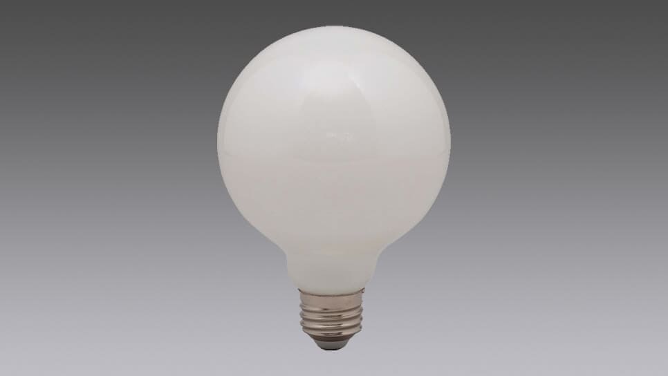 LEDﾌｨﾗﾒﾝﾄ球ボール電球　E26　60形相当　810lm　電球色 LDG7L-G-FW商品画像