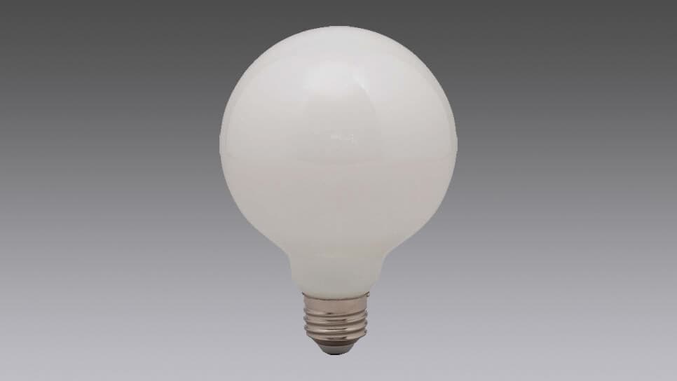 LEDﾌｨﾗﾒﾝﾄ球ボール電球　E26　80形相当　1160lm　電球色 LDG9L-G-FW商品画像